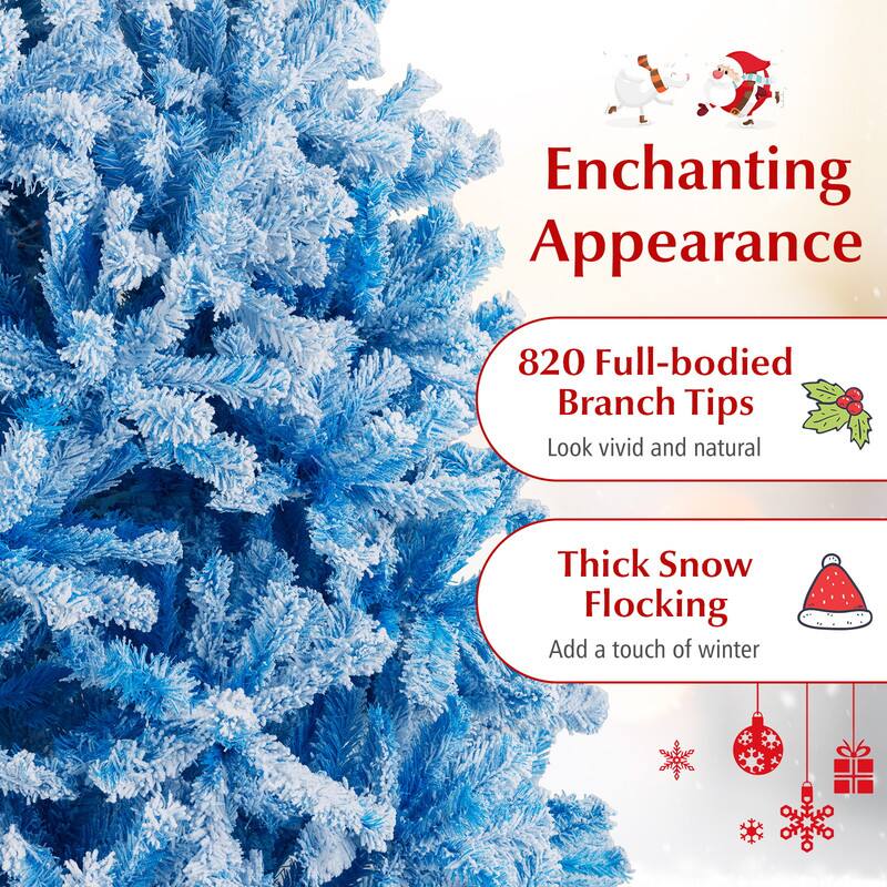Enchanting Appearance

820 Full-bodied Branch Tips
Look vivid and natural

Thick Snow Flocking
Add a touch of winter