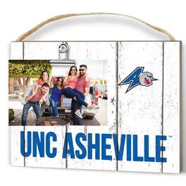 Jardine - UNC Asheville Bulldogs 8" x 10" Weathered Clip It Frame - White
