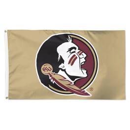 WinCraft - Florida State Seminoles 3' x 5' Single-Sided Deluxe Team Flag - Multicolor