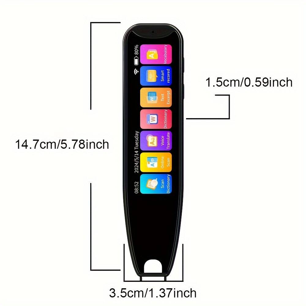 80% (1. 14.7cm/5.78inch Tuesday 2024/5/14 08:52 W 2 Aa e A Vocabulary Smart record Text Excerpt Dictionary Voice Translate Online Scan Scan Dictionary 1.5cm/0.59inch 3.5cm/1.37inch

- 14.7cm/5.78inch
- 1.5cm/0.59inch
- 3.5cm/1.37inch