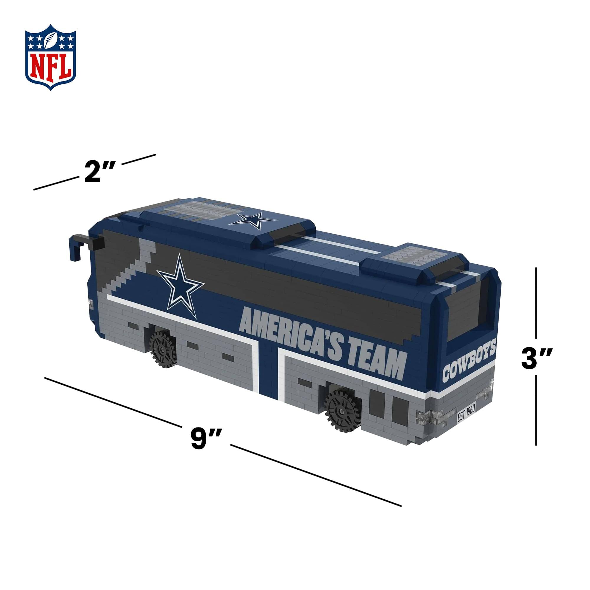 NFL  
2"  
AMERICA'S TEAM  
COWBOYS  
3"  
EST 5  
9"