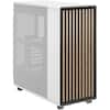 Front. Fractal Design - Fractal Design North Computer Case - Mid-tower - Chalk White - Mesh, Steel - 5 x Bay - ATX, Micro ATX, Mini ITX - White.