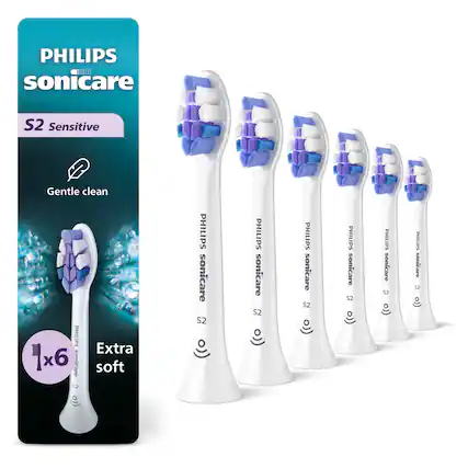 PHILIPS sonicare S2 Sensitive Gentle clean DE0O0O PHILIPS PHILIPS PHILIPS PHILIPS PHILIPS PHILIPS sonicare sonicare sonicare sonicare sonicare sonicare 52 $2 $2 $2 S2 S2 PHILIPS Extra 1x6 X coniraro soft