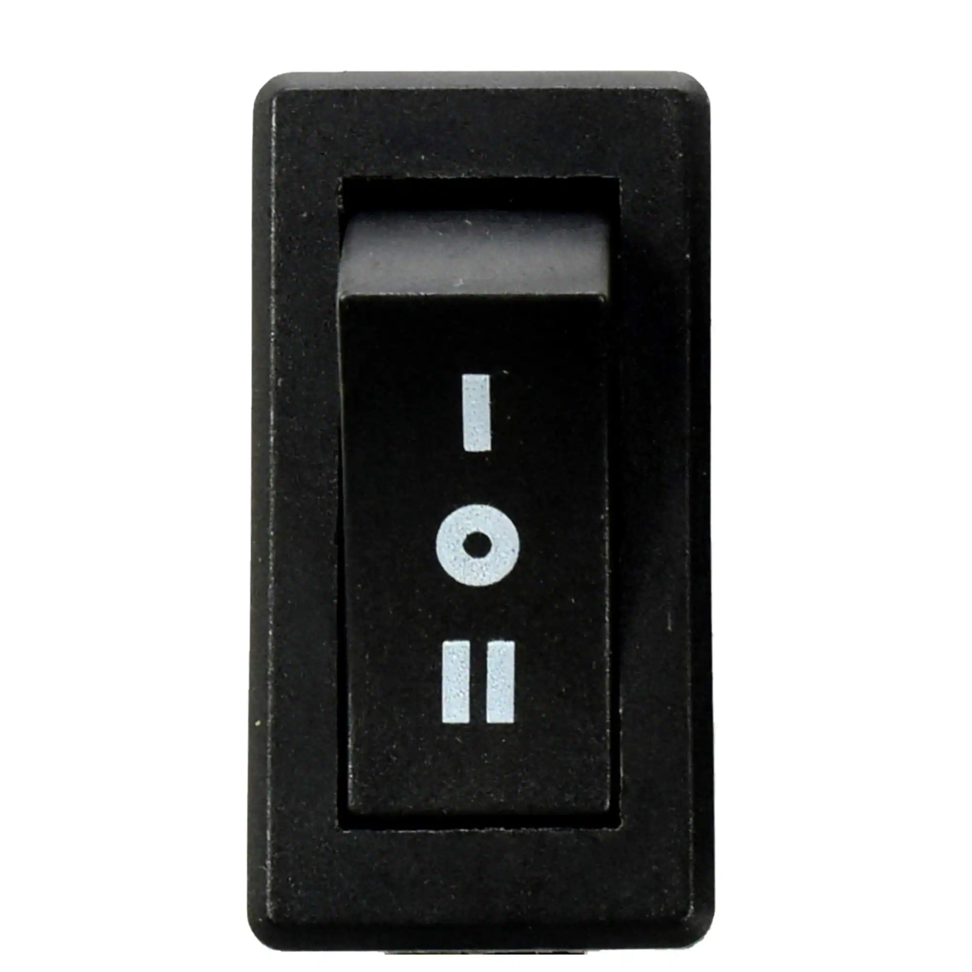 Left. HQRP - 3-Pin 3-Way Push Button Switch for Intex Pool Pump 70110, SF60110, SF70110 - 16 A 125 V - black.