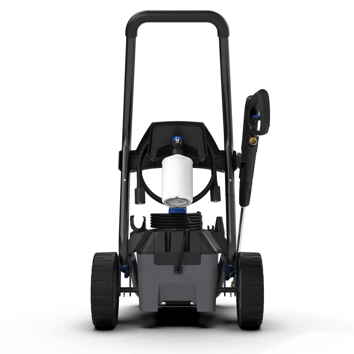 Back. AR Blue Clean - 2600 Max PSI, 1.5 Max GPM, 13 Amp Electric Pressure Washer.