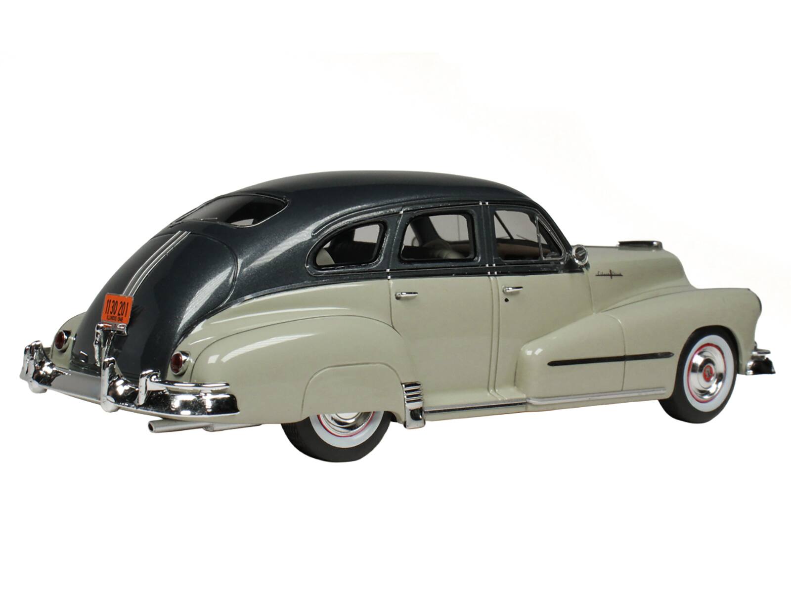 Alt View 1. Goldvarg Collection - 1948 Pontiac 4 Door Sedan Oyster Gray 2-Tone Limited Edition to 200 pieces Worldwide 1/43 Model Car - Gray.