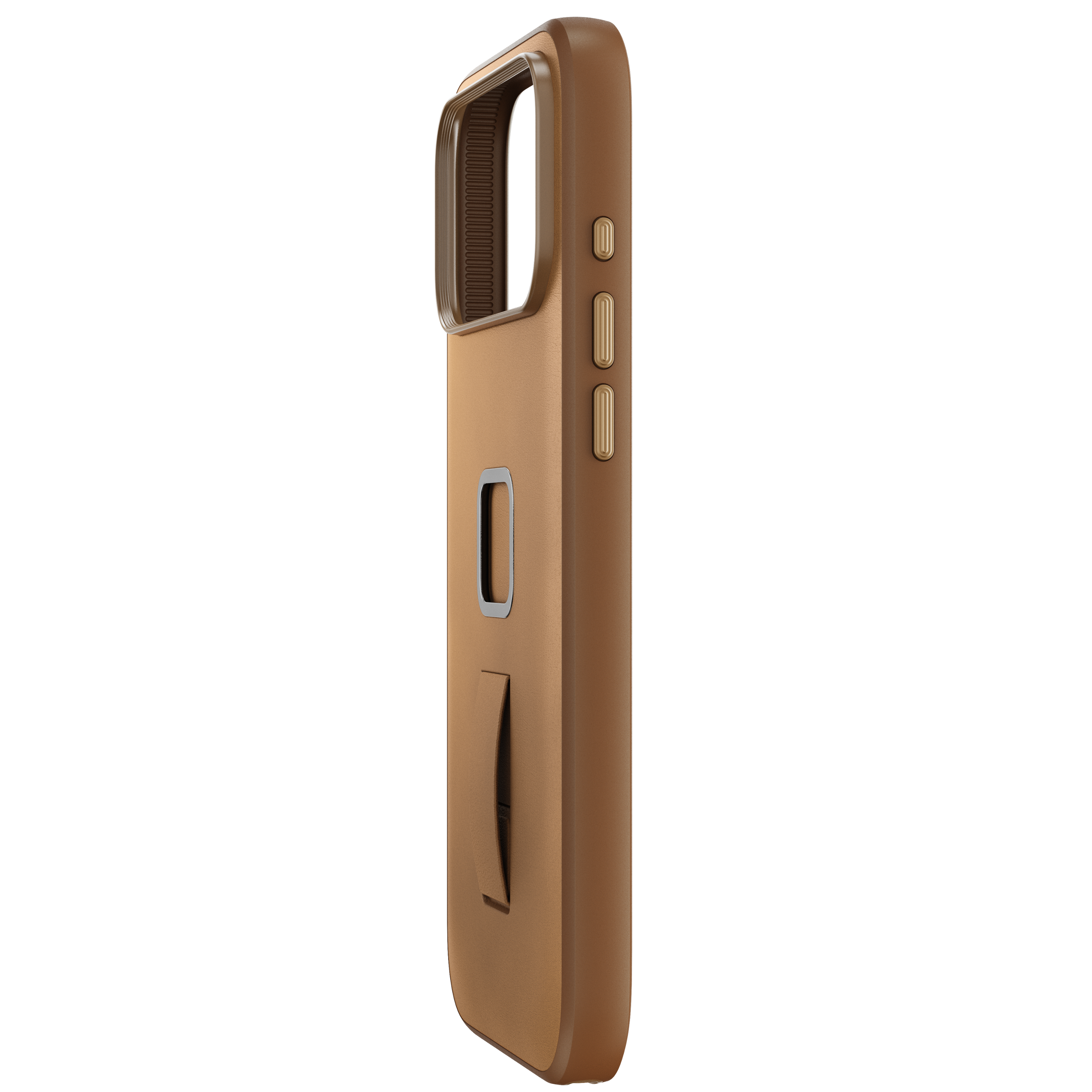 Angle. Peak Design - Mobile Everyday Loop Case Apple iPhone 17 Pro Max Tan - Tan.
