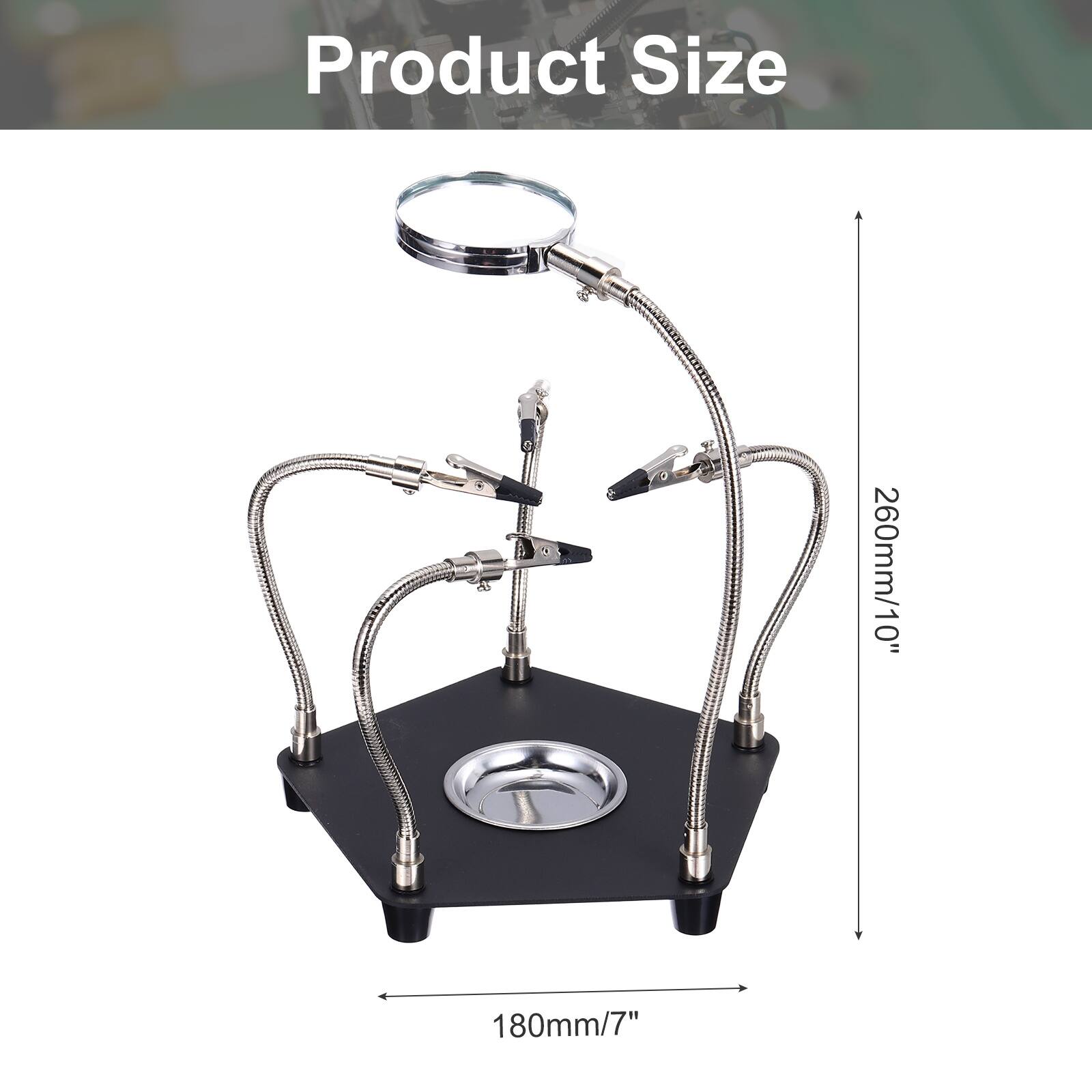 Product Size  
260mm/10" x 180mm/7"