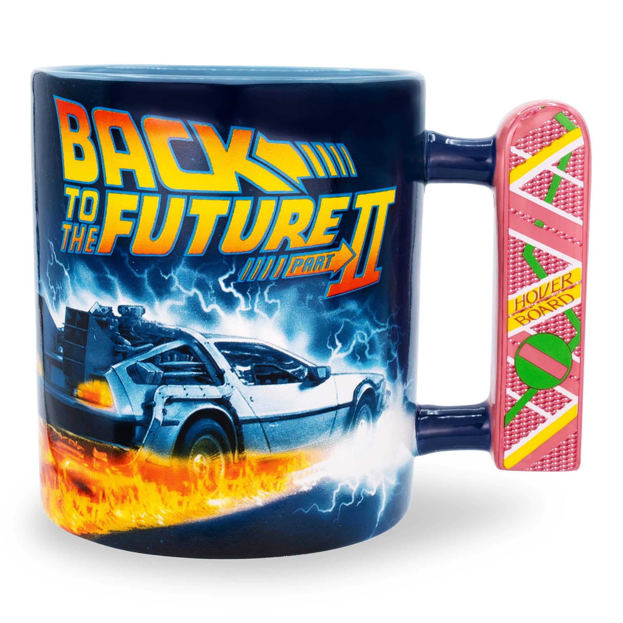 Silver Buffalo - Back To The Future 2 Hoverboard Sculpted Handle Ceramic Mug | Holds 20 Ounces - Pink price history on PriceWatchPro