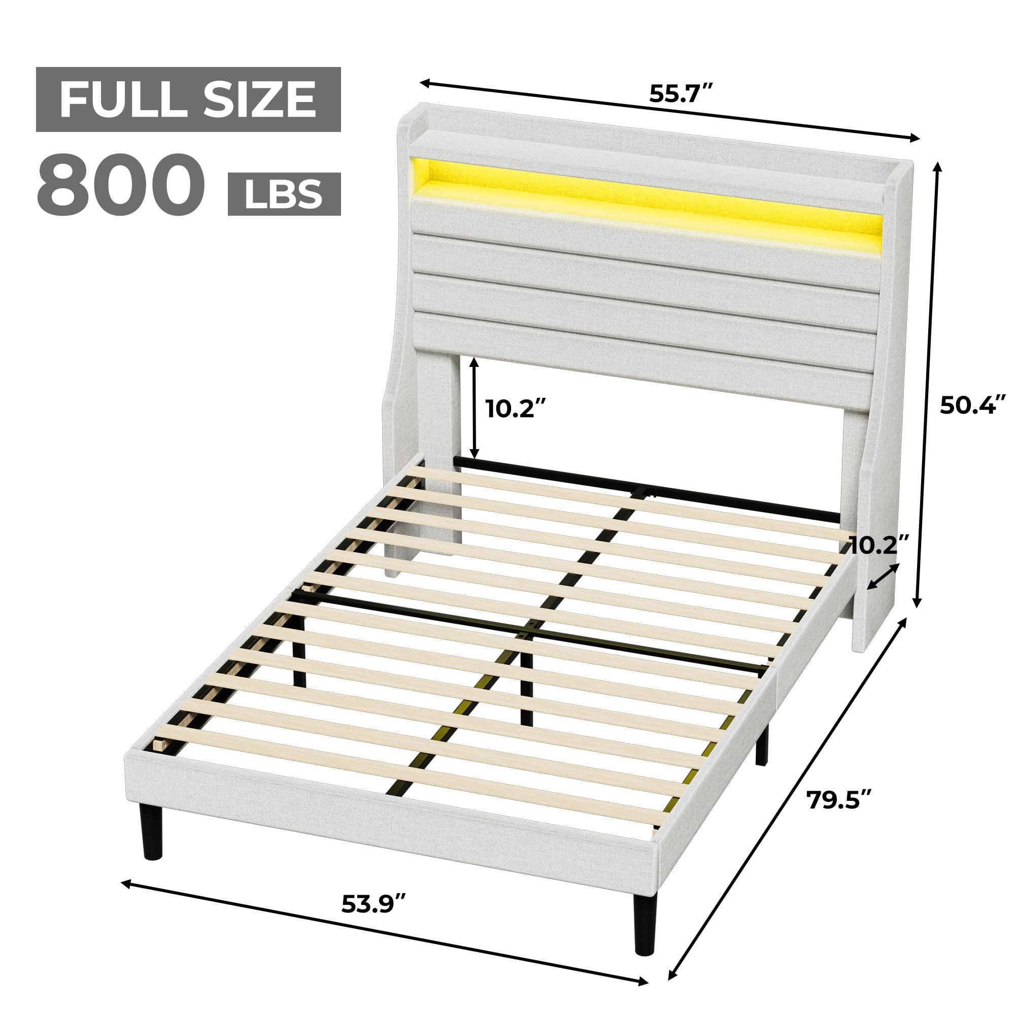 FULL SIZE  
800 LBS  

55.7"  
10.2"  
50.4"  
53.9"  
79.5"