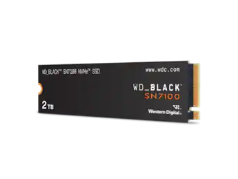 Western Digital WD_BLACK SN7100 M.2 2280 2TB PCI Express 4.0 x4 Western Digital WD_BLACK SN7100 M.2 2280 2TB PCI Express 4.0 x4