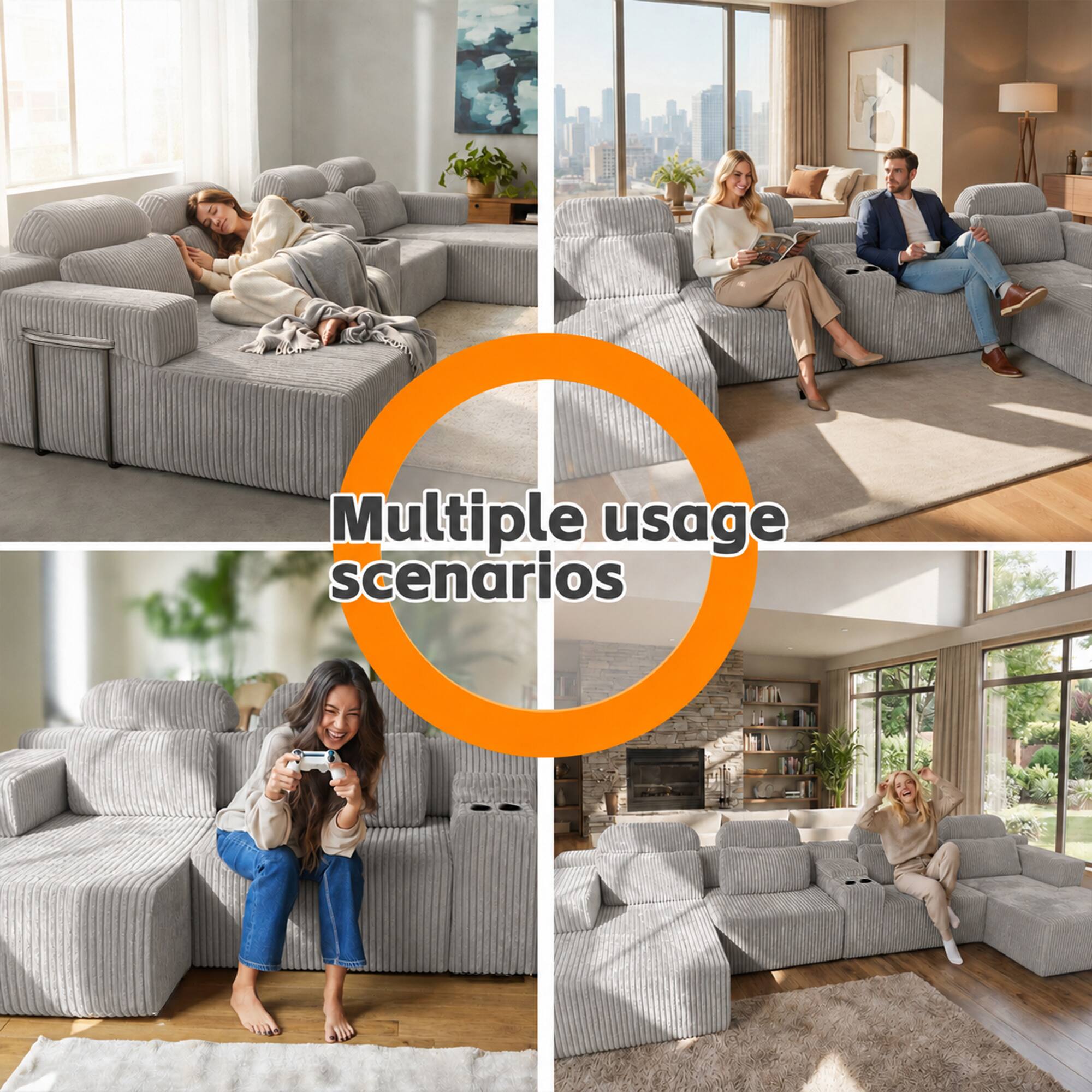 Multiple usage scenarios