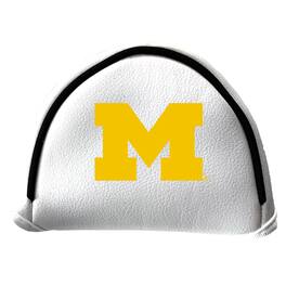 Team Golf - Michigan Wolverines Mallet Putter Cover - White