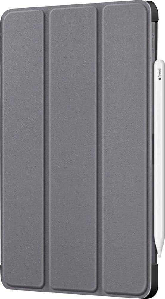 SaharaCase - Folio Case for Apple iPad Pro 11" (2nd, 3rd, and 4th Generation 2020-2022) - Gray - Left_Zoom