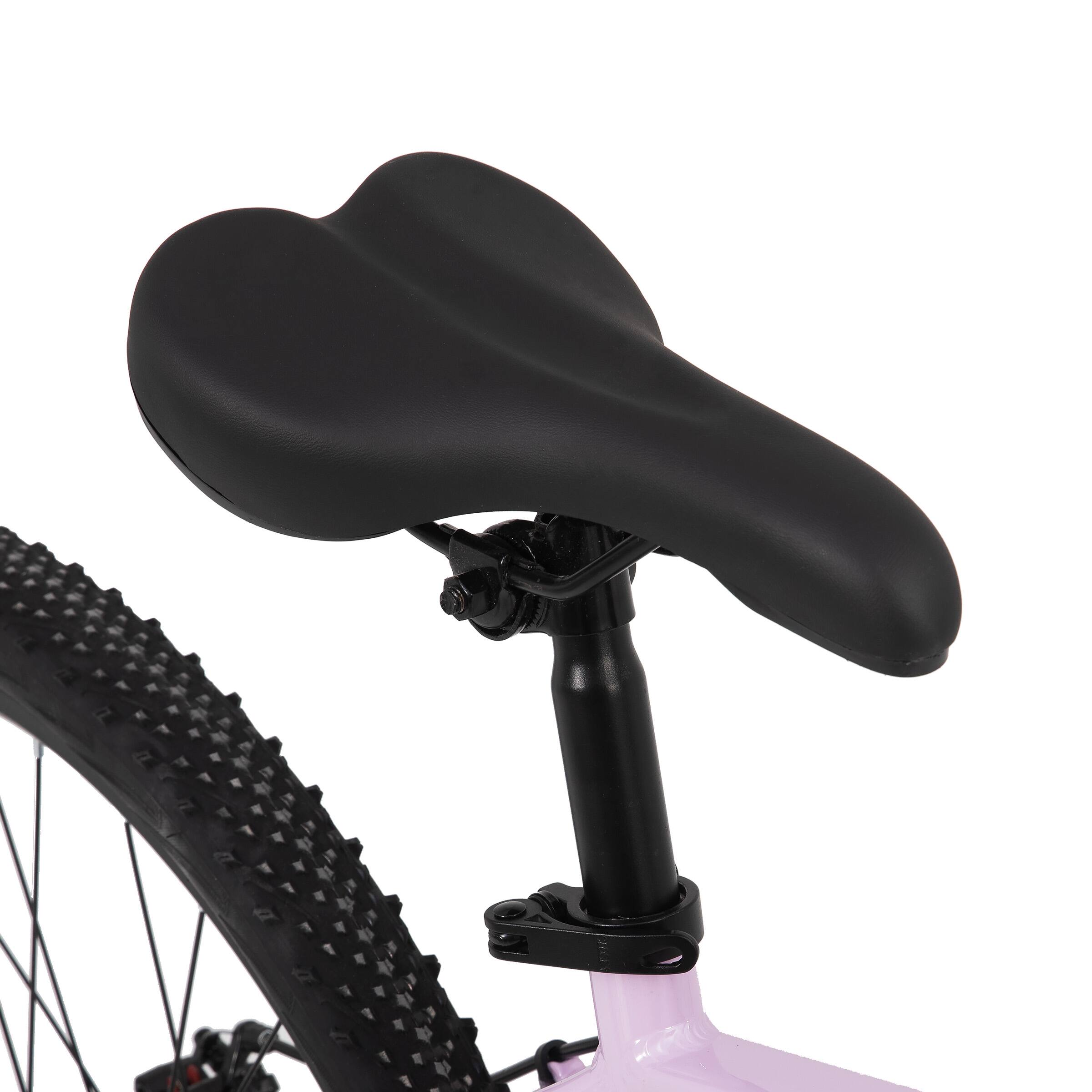 Alt View 5. HILAND - HILAND 27.5 Inch Mountain Bike with 21-Speed for Men Women, Suspension Fork MTB Bicycle for Adult, Purple - Purple.