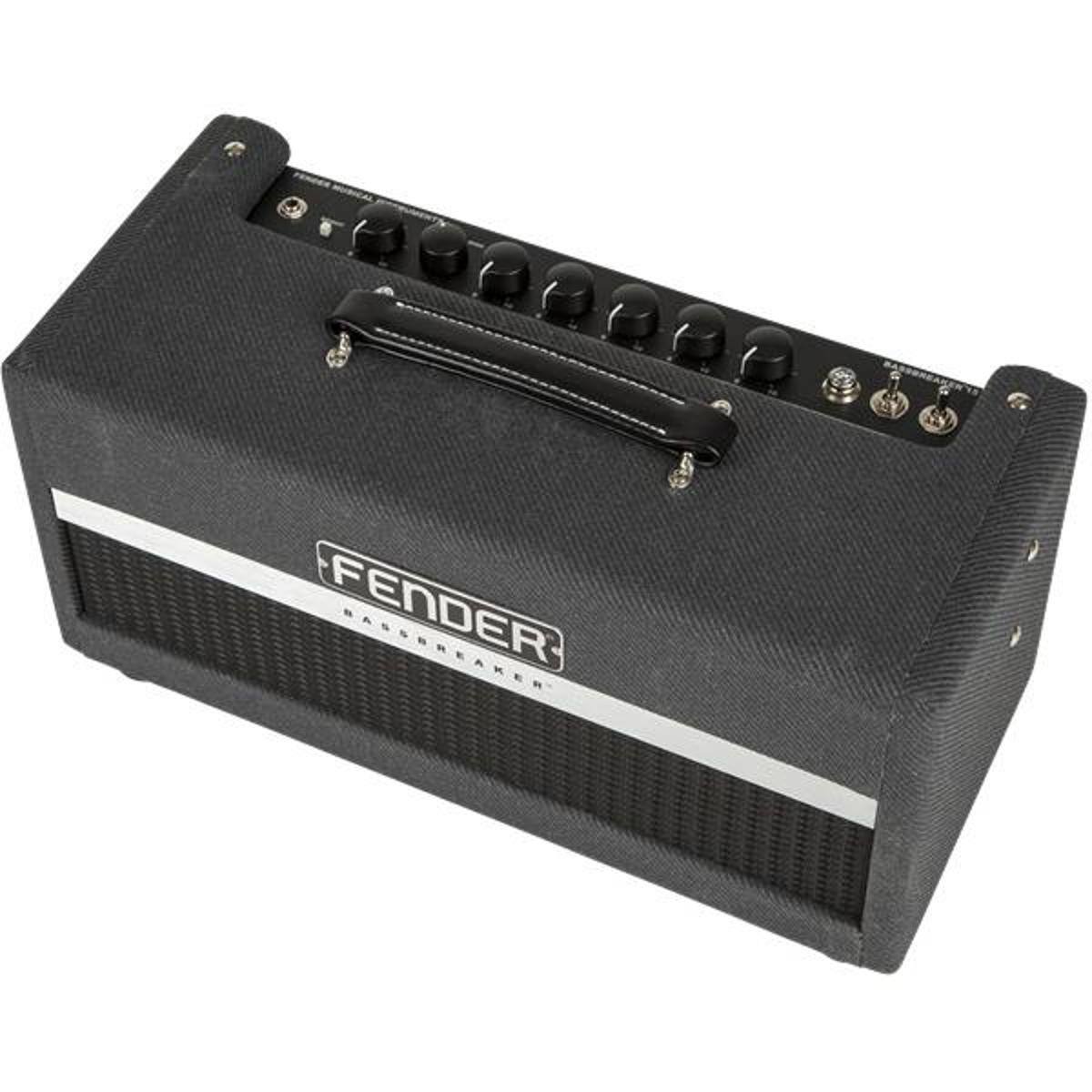 Alt View 9. Fender - Fender Bassbreaker 15 Amplifier Head 120V, Gray Tweed.