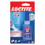 LOCTITE SUPER GLUE PROFESSIONAL
Ultimate speed & strength
0.7 oz (20g)
Triple Resistance
Wood Metal Leather Rubber Paper Ceramic Most Plastics
Professional
LIQUID
Henkel