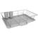 Left. Sweet Home Collection - Steel 3-Piece Large Countertop Dish Drainer with Drain Board & Utensil Holder - Silver.