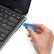 Alt View 18. SANDISK - Cruzer Snap 32GB USB 2.0 Type-A Flash Drive (5-Pack) - Black, Red, And Blue.