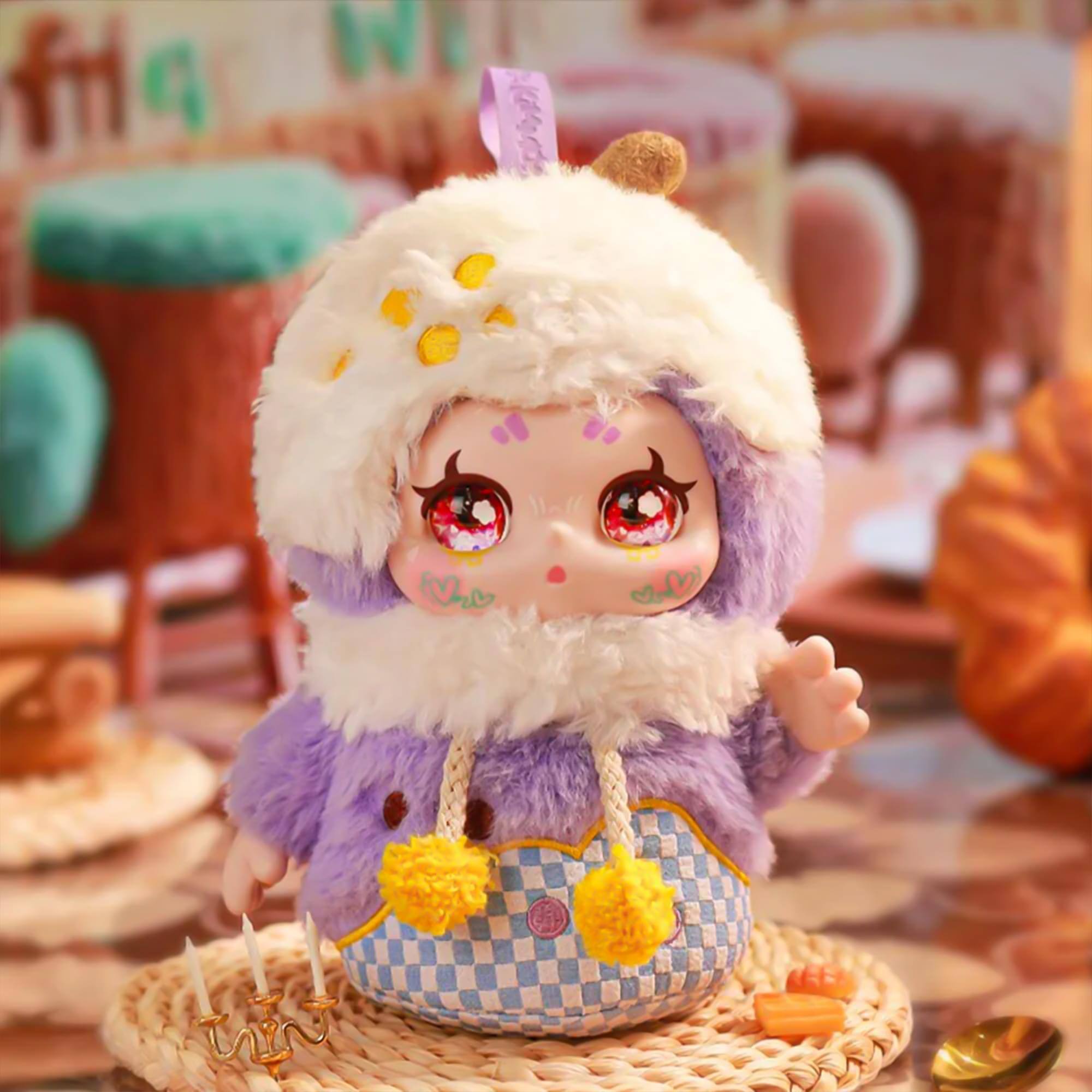 Alt View 5. Estar Culture Ent. - Kimmon Let's Cafe Series | 7 Inch Plush Blind Box - Multi-Colored.