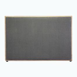 ATS Acoustics - Studio Stacker Portable and Stackable Gobo and Bass Trap 24" x 36" x 10" - Gray/Gray Pine Finish