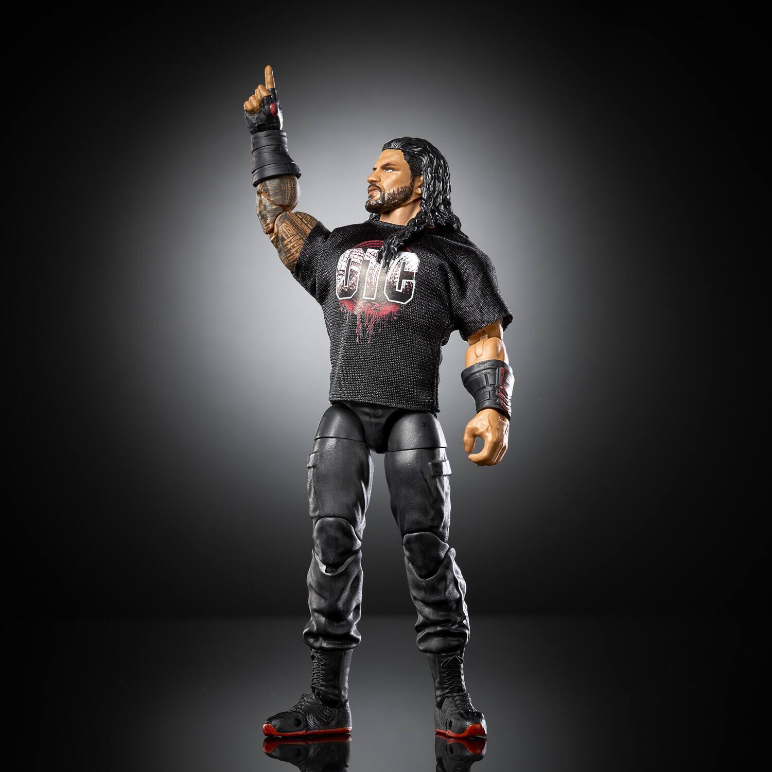 Alt View 3. Mattel - Mattel Collectible - WWE Elite Collection 6" Roman Reigns Action Figure   - COLLECTIBLES - Multicolor.