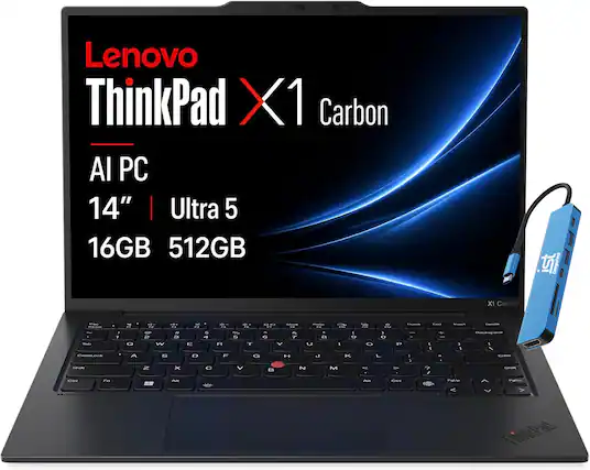 Lenovo ThinkPad X1 Carbon AI PC 14" Ultra 5 16GB 512GB
