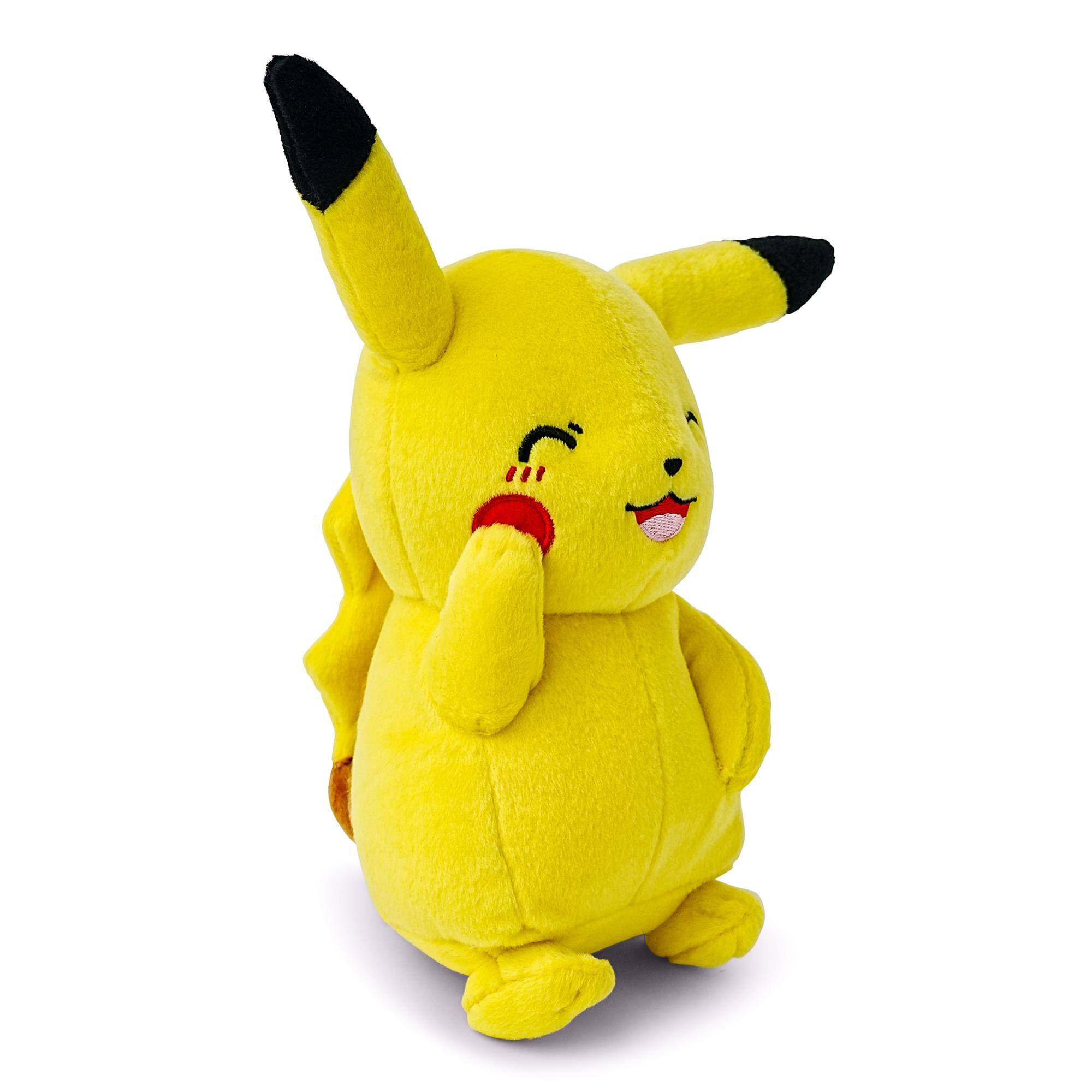 Alt View 2. Pokémon - Pokemon Basic 8-Inch Plush - Bashfull Pikachu - Yellow.