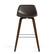 Front. Simpli Home - Randolph Bentwood Counter Height Stool (Set of 2) - Dark Brown.