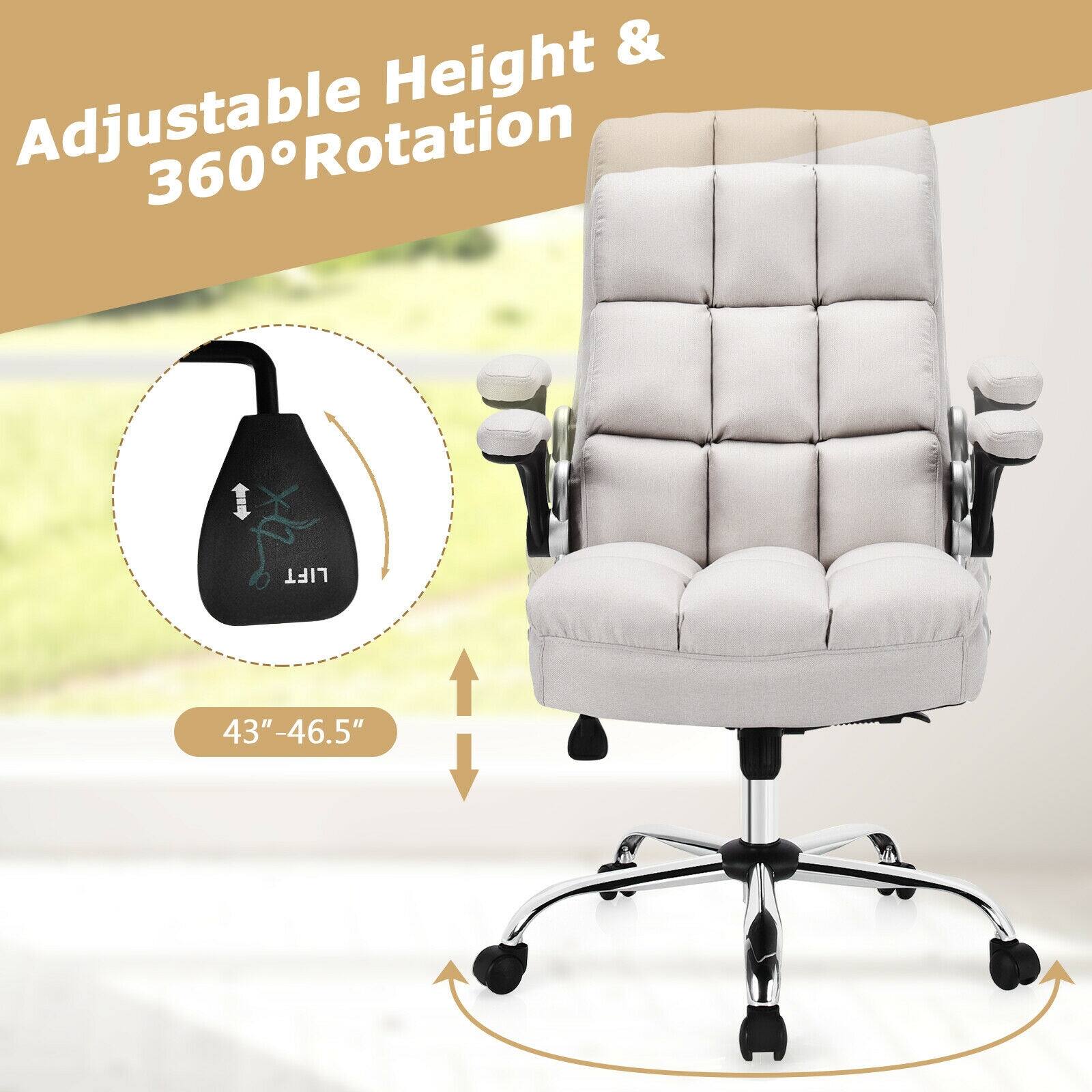 Adjustable Height & 360° Rotation

LIFT

43" - 46.5"