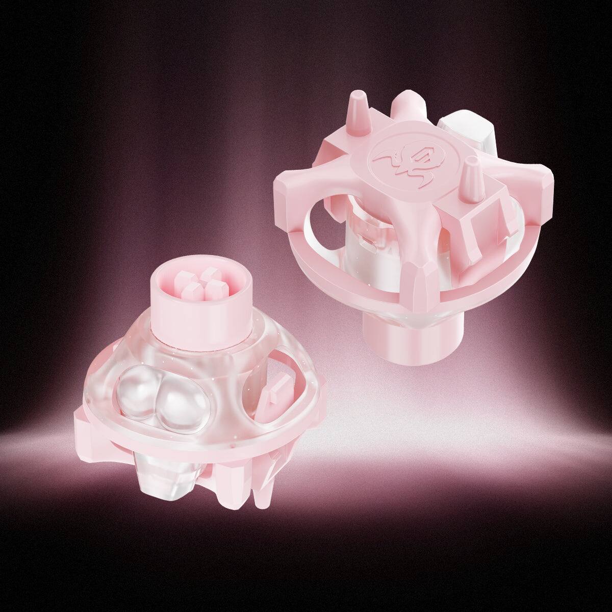 Alt View 1. GravaStar - GravaStar UFO Magnetic Hall Effect Gaming Switches Hot-Swappable Contactless Switches with 100M+ Lifespan Pink 10pcs - Pink.