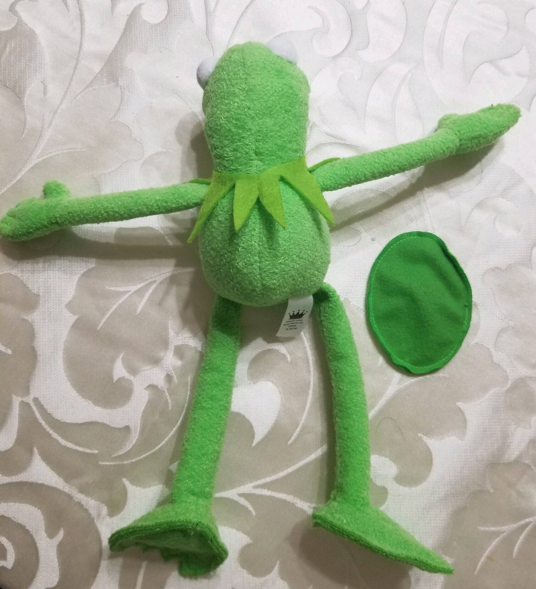 Left. Prince Toys - Kermit The Frog Inspired Plush Magnetic Shoulder Riding Pal.