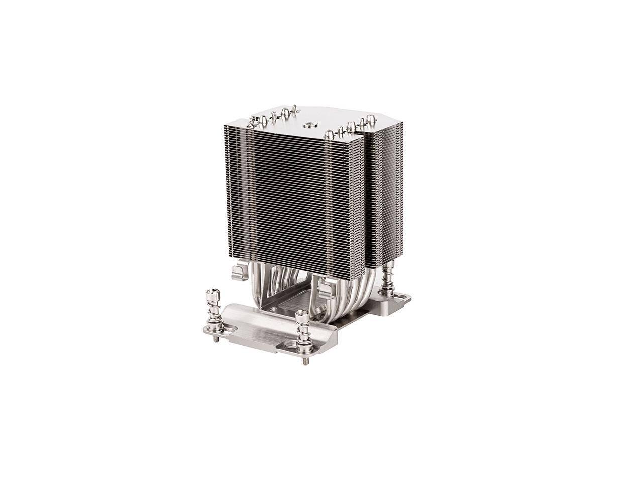 Alt View 1. SilverStone - Silverstone XE04-SP3 4U Form Factor Server/Workstation CPU Cooler for     AMD SP6/SP3/TR4 sockets  RL-XE04-SP3B - Silver.