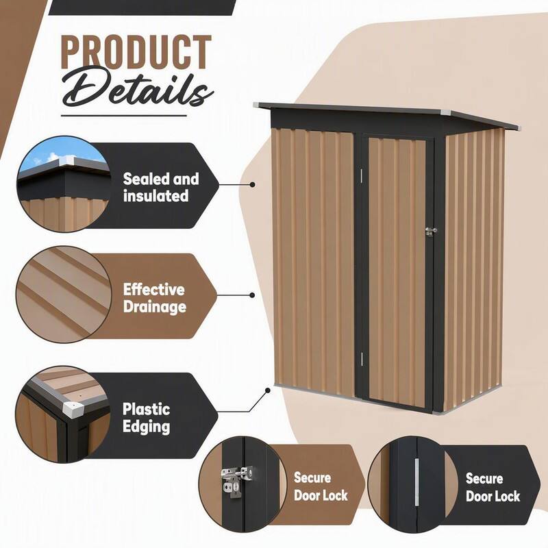PRODUCT Details
- Sealed and insulated
- Effective Drainage
- Plastic Edging
- Secure Door Lock