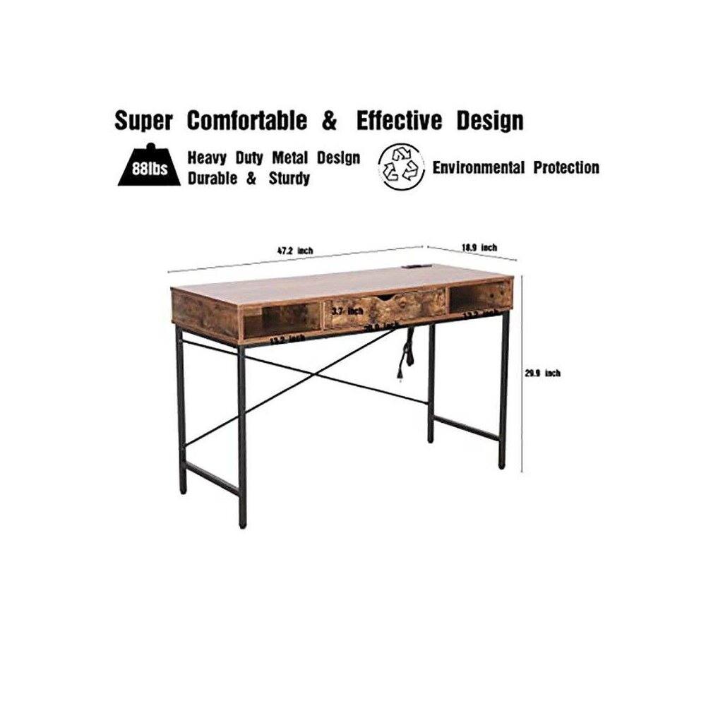 Super Comfortable & Effective Design  
Heavy Duty Metal Design  
88lbs  
Environmental Protection  
Durable & Sturdy  
47.2 inch  
18.9 inch  
17 inch  
29.9 inch