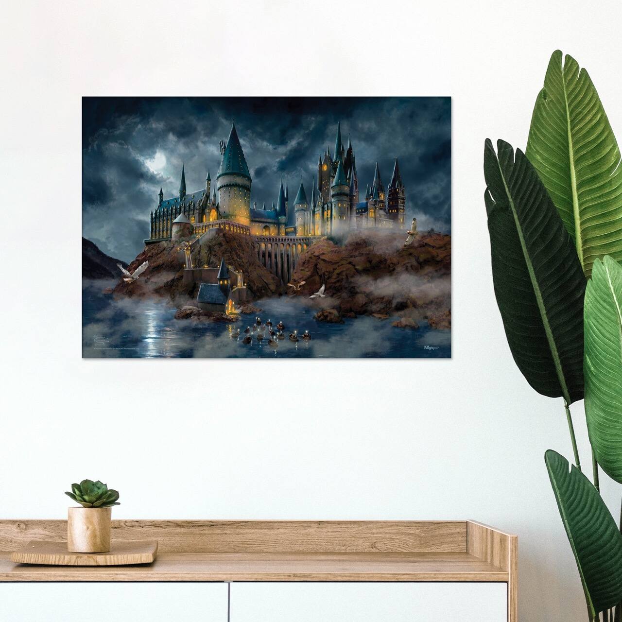 Angle. Trend Setters - Harry Potter™ TKS (Hogwarts Castle) MightyPrint™ Wall Art - Multicolor.