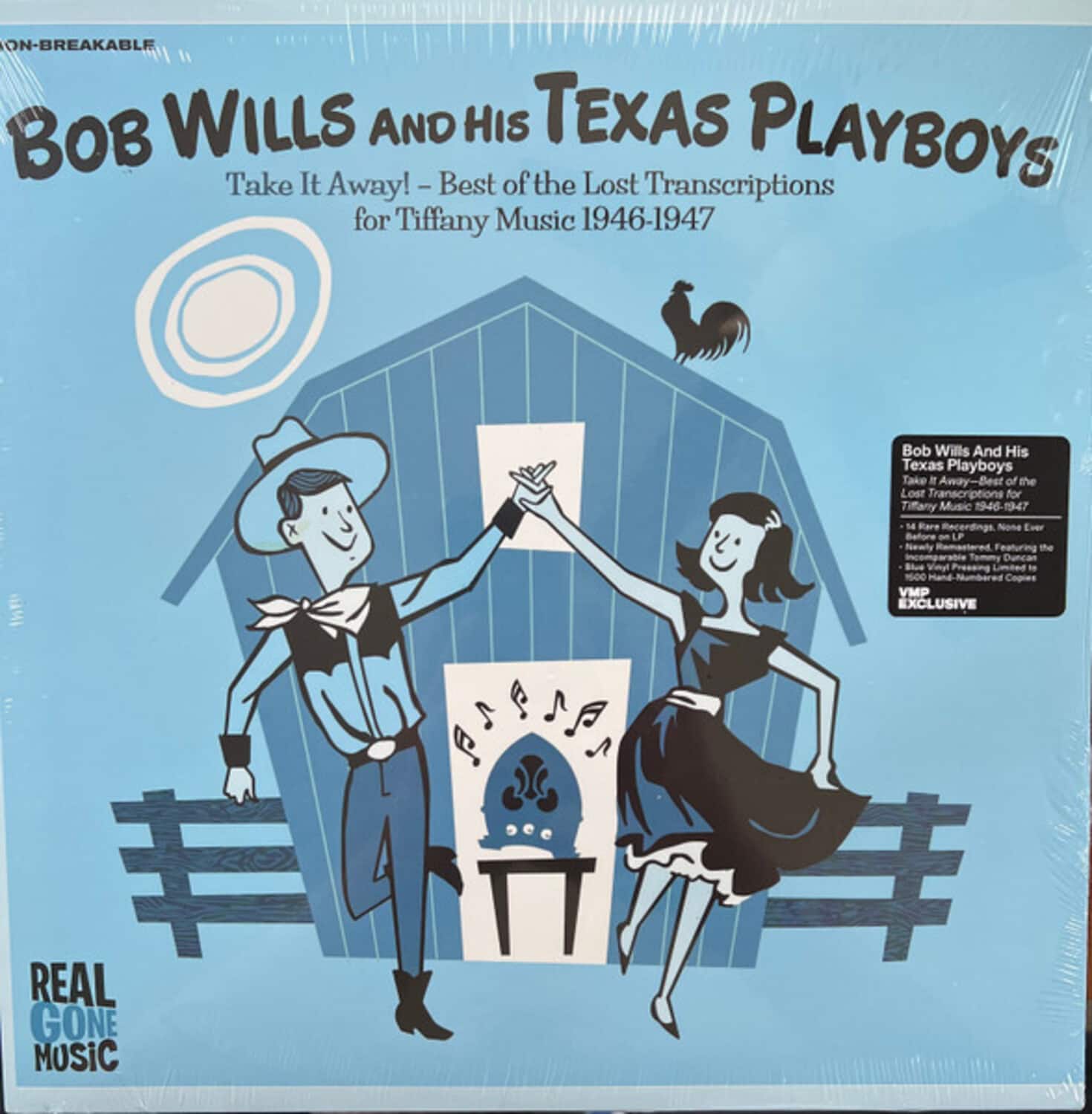 Bob Wills & His Texas Playboys - Take It Away: Best Of The Lost Transcriptions For Tiffany - Blue - VINYL LP price history on PriceWatchPro