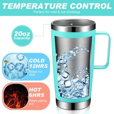PARKER SLATER 4 pack 20oz insulated stainless steel tumblers