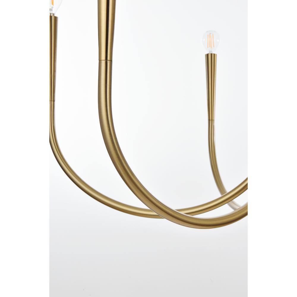 Back. Living District - Layne 36 inch chandelier in Gold - Gold.