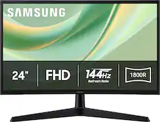SAMSUNG
24"
FHD
144Hz Refresh Rate
1800R