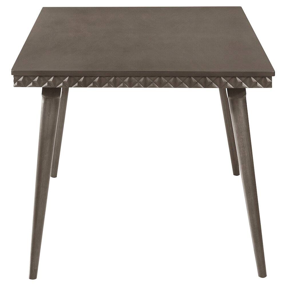 Alt View 3. Coaster Co. of America - Onslow 59-inch Rectangular Wood Dining Table Dark Brown - Brown.