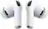 Front. Apple - AirPods Pro 3, Wireless Active Noise Cancelling Earbuds with Heart Rate Sensing Feature - White.