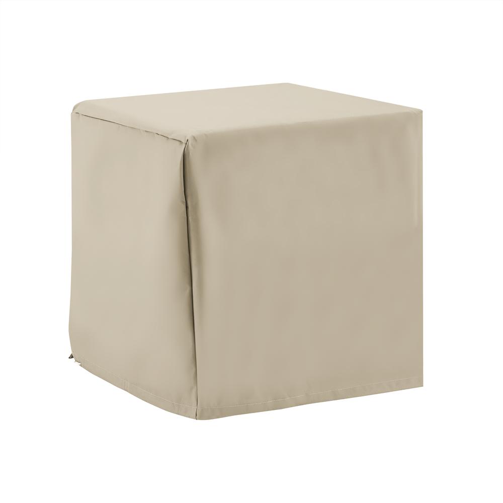 Back. Crosley Furniture - Outdoor Side Table Furniture Cover - Tan.