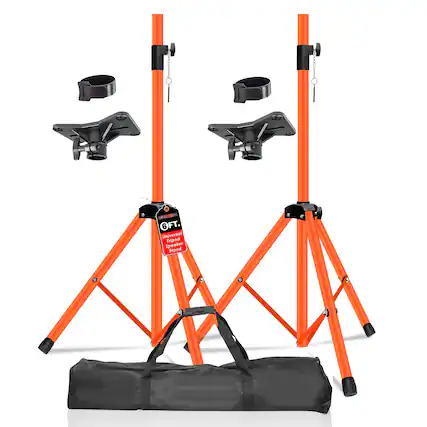 The text on the image is: "CO OFT. 6 Universal Tripod Speaker Stand."