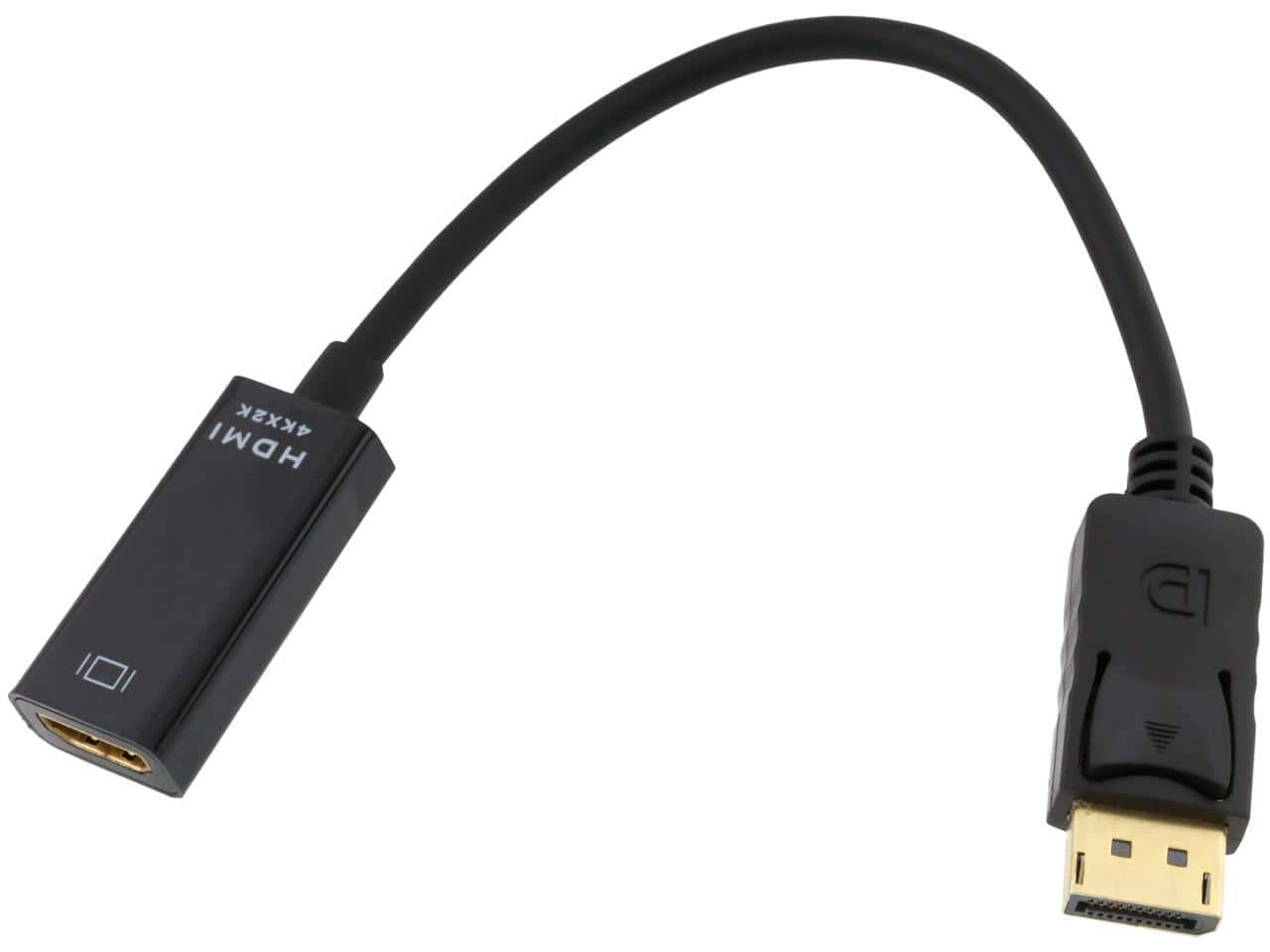 Nippon Labs - 20AD-DPHDMI-MF Active DisplayPort Male to HDMI Female Adapter, 4K 60Hz, HDMI 2.0