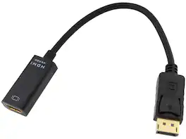 Nippon Labs - 20AD-DPHDMI-MF Active DisplayPort Male to HDMI Female Adapter, 4K 60Hz, HDMI 2.0