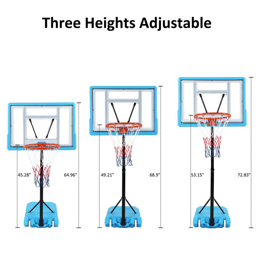 Three Heights Adjustable

45.28" 64.96" 49.21" 68.9" 53.15" 72.83"