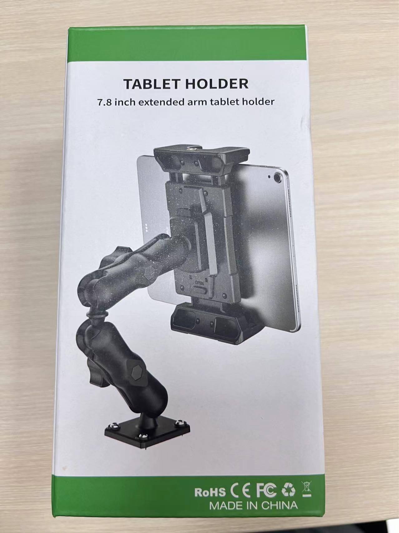 TABLET HOLDER  
7.8 inch extended arm tablet holder  

RoHS CE FC  
MADE IN CHINA