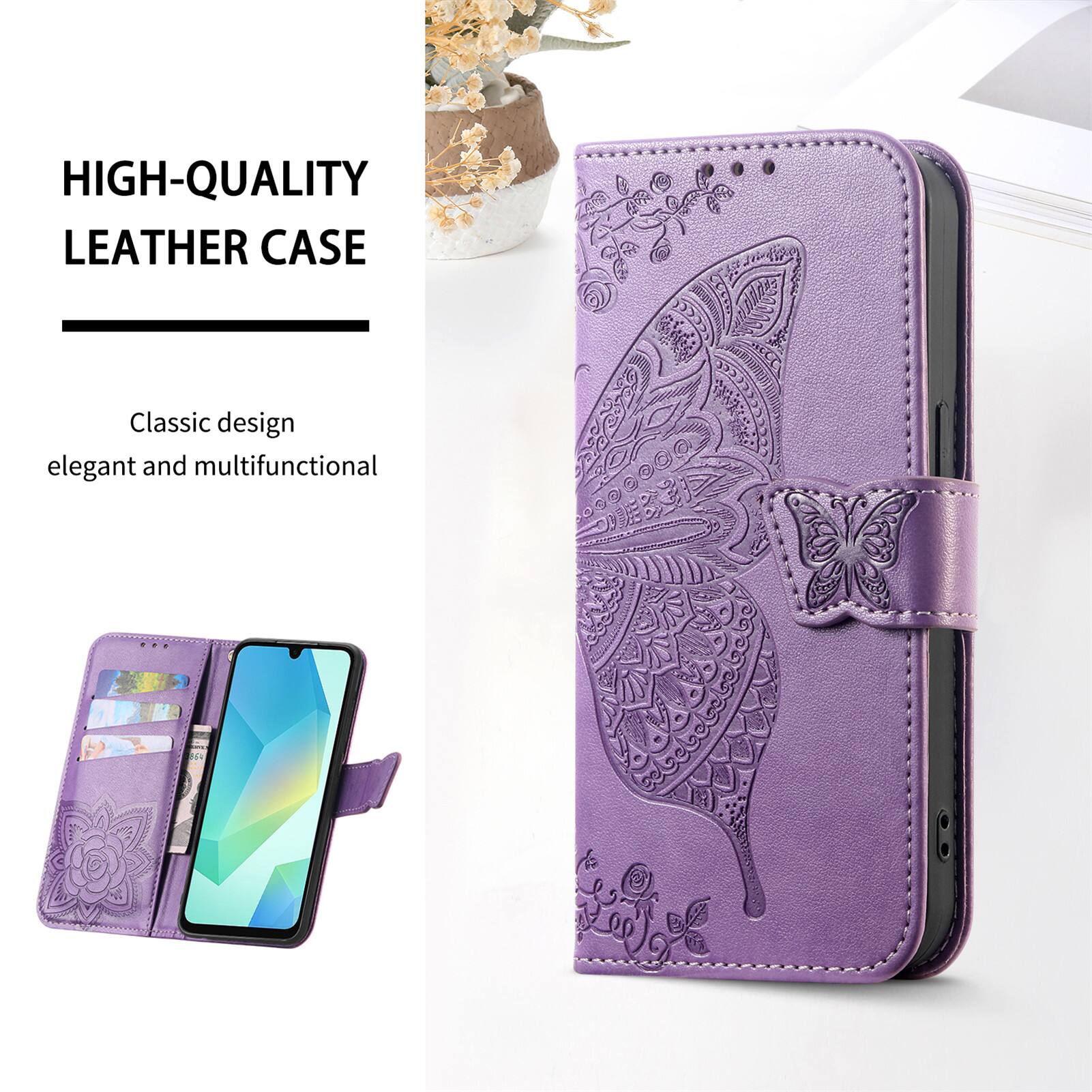 HIGH-QUALITY LEATHER CASE

Classic design elegant and multifunctional