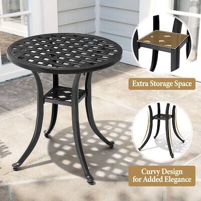 Extra Storage Space  
Curvy Design for Added Elegance